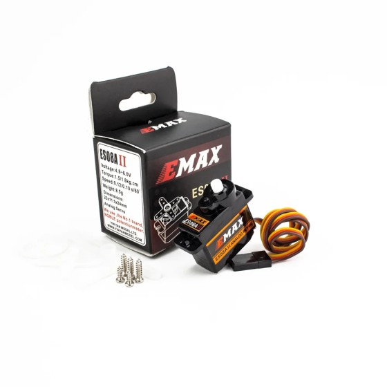 Emax ES08A II Mini Plastic Gear Analog 1.8kg-sec for RC Models &Robot